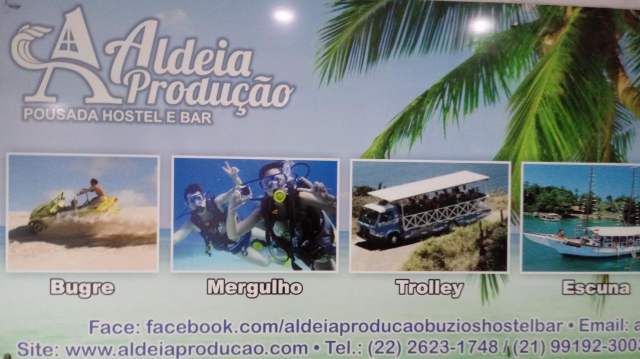 Pousada Hostel E Bar Aldeia Producao Armacao dos Buzios Экстерьер фото